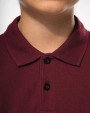 KARIBAN Polohemd mit langen Ärmeln für Kinder. Poloshirt personalisierbar