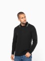 Polos à personnaliser KARIBAN Polo maille piquée manches longues homme 