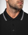 Polo personnalisable KARIBAN Polo maille piquée manches longues homme