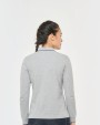 Poloshirt KARIBAN Dames polo van piquétricot met lange mouwen voor bedrukking &amp; borduring