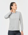 Poloshirt KARIBAN Dames polo van piquétricot met lange mouwen voor bedrukking &amp; borduring