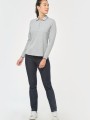 Polos à personnaliser KARIBAN Polo maille piquée manches longues femme 