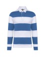 Polo personnalisable KARIBAN Polo rugby rayé manches longues unisexe