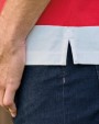 Poloshirt KARIBAN Gestreepte uniseks polo korte mouwen voor bedrukking &amp; borduring