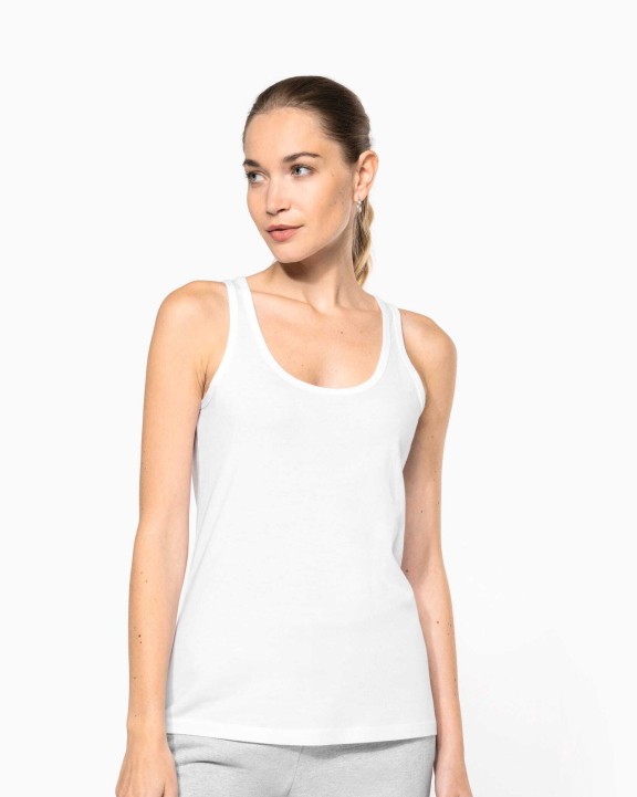 KARIBAN Achselhemd Bio150 IC Damen T-Shirt personalisierbar