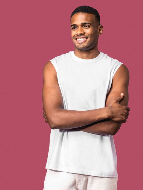 T-Shirts à personnaliser KARIBAN T-shirt sans manches Bio150 IC homme 