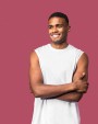T-shirt KARIBAN Mouwloos heren T-shirt Bio 150 IC voor bedrukking &amp; borduring