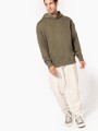 Sweat-shirts à personnaliser KARIBAN Sweatshirt à capuche molleton oversize unisexe 