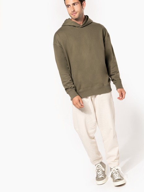 Sweat-shirts à personnaliser KARIBAN Sweatshirt à capuche molleton oversize unisexe 