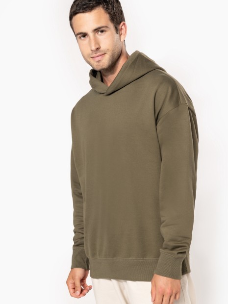 Sweat-shirts à personnaliser KARIBAN Sweatshirt à capuche molleton oversize unisexe 