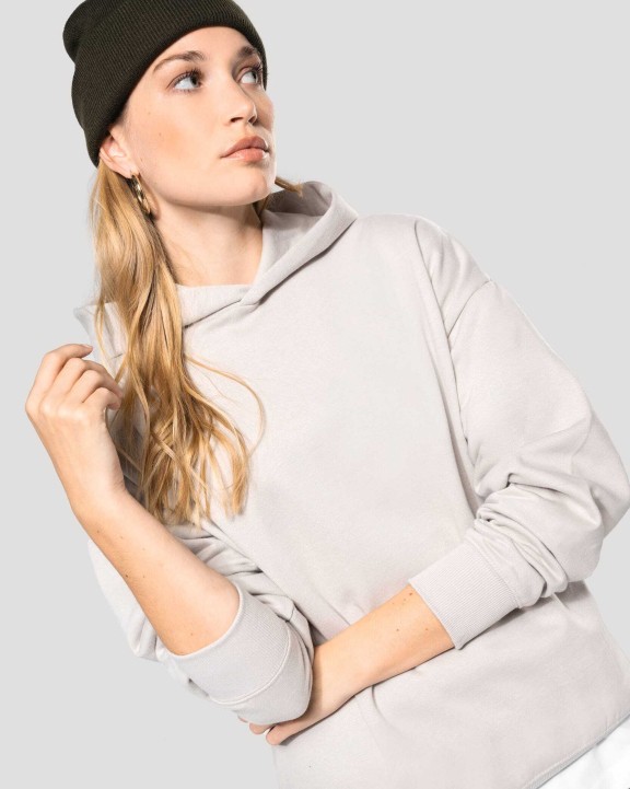 KARIBAN Kapuzensweatshirt aus Molton, Oversize, Unisex Sweatshirt personalisierbar
