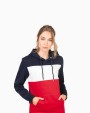 KARIBAN Dreifarbiges Kapuzensweatshirt, Unisex Sweatshirt personalisierbar