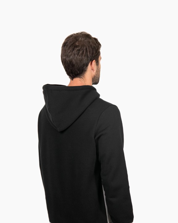 Sweater KARIBAN Driekleurige unisex sweater met capuchon voor bedrukking &amp; borduring