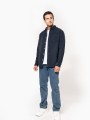 Chemises à personnaliser KARIBAN Chemise manches longues en velours homme 