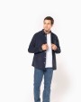 Chemise personnalisable KARIBAN Chemise manches longues en velours homme