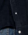 KARIBAN Langarmhemd aus Velours, für Herren Hemd personalisierbar