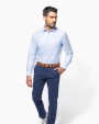 Chemise personnalisable KARIBAN Chemise oxford manches longues homme