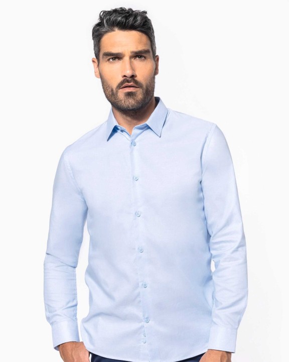Chemise personnalisable KARIBAN Chemise oxford manches longues homme