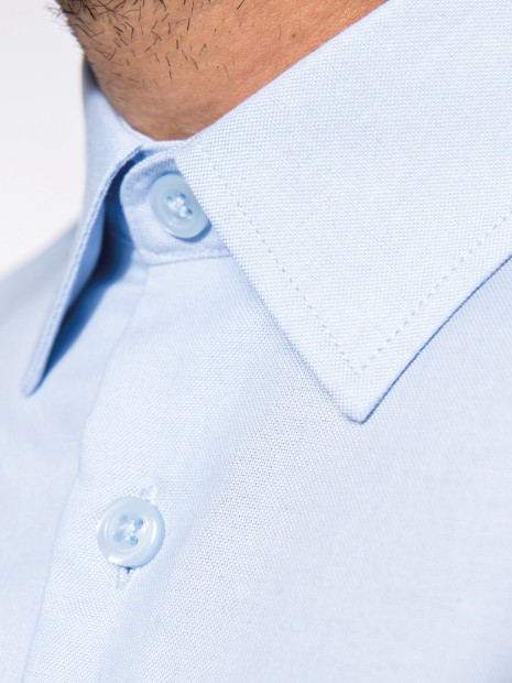Chemises à personnaliser KARIBAN Chemise oxford manches longues homme 