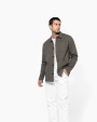 KARIBAN Hemdjacke für Herren Jacke personalisierbar