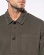 KARIBAN Hemdjacke für Herren Jacke personalisierbar