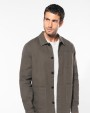 KARIBAN Hemdjacke für Herren Jacke personalisierbar