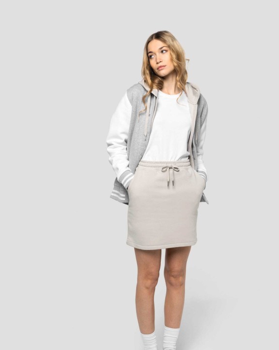 Jupe personnalisable KARIBAN Jupe molleton écoresponsable femme