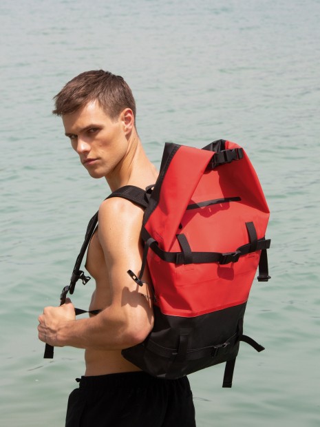 Sacs & Bagagerie à personnaliser KIMOOD Sac à dos imperméable avec sangles de compression 