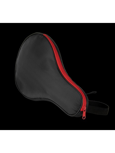 KIMOOD Sac porte-raquette de padel noir/rouge personnalisable