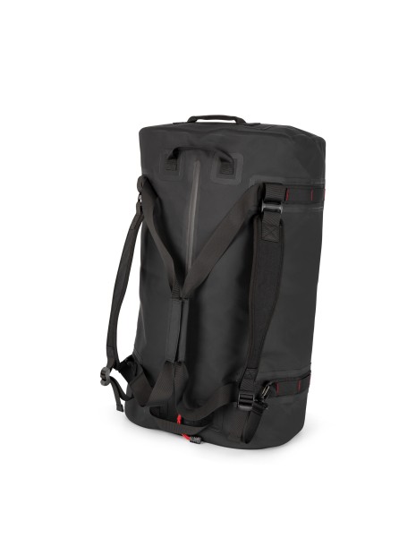 KIMOOD Sac à dos de voyage imperméable noir personnalisable