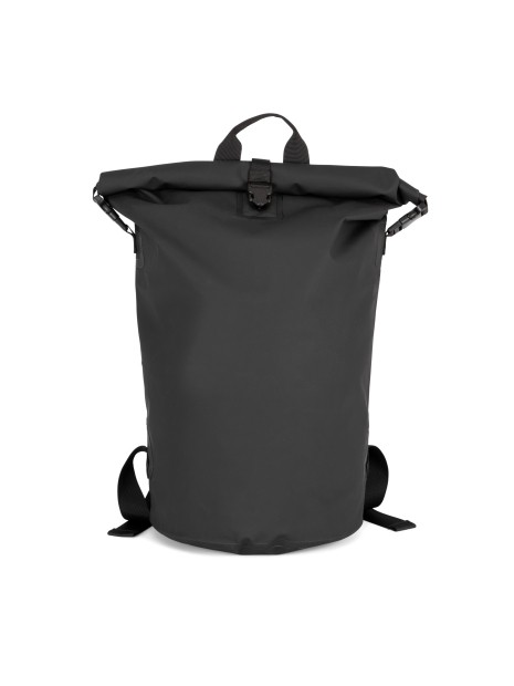 KIMOOD Sac de rangement imperméable Roll-Top noir personnalisable