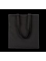 KIMOOD Sac shopping noir personnalisable