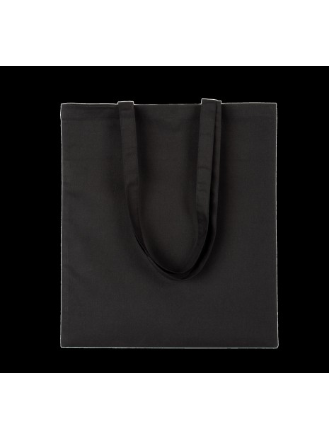 KIMOOD Sac shopping noir personnalisable