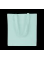 KIMOOD Sac de shopping en polycoton ice mint personnalisable