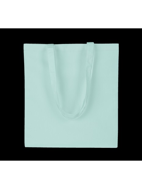 KIMOOD Sac de shopping en polycoton ice mint personnalisable