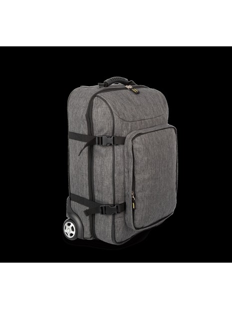 KIMOOD Trolley cabine tin grey heather personnalisable