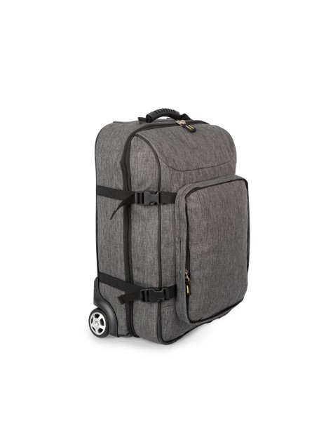 KIMOOD Trolley cabine tin grey heather personnalisable