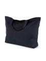 KIMOOD Sac shopping XL K-loop navy blue jhoot personnalisable
