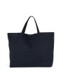 KIMOOD Sac shopping XL K-loop navy blue jhoot personnalisable