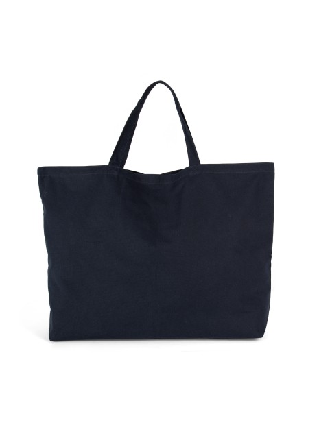 KIMOOD Sac shopping XL K-loop navy blue jhoot personnalisable