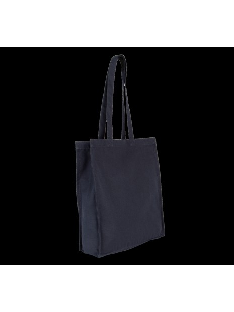 KIMOOD Sac shopping rectangulaire K-loop navy blue jhoot personnalisable