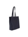 KIMOOD Sac shopping rectangulaire K-loop navy blue jhoot personnalisable