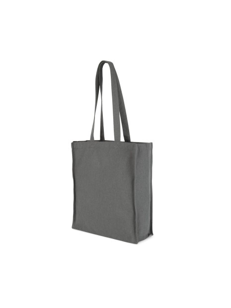 KIMOOD Sac shopping rectangulaire K-loop iron grey jhoot personnalisable