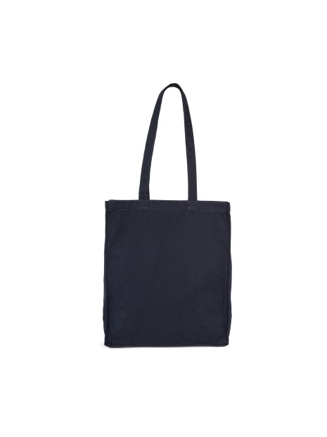 KIMOOD Sac shopping rectangulaire K-loop navy blue jhoot personnalisable