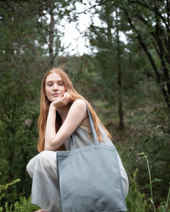 KIMOOD Rechteckige Einkaufstasche K-loop Tote Bag personalisierbar