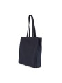 KIMOOD Sac shopping rectangulaire K-loop navy blue jhoot personnalisable