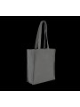 KIMOOD Sac shopping rectangulaire K-loop iron grey jhoot personnalisable