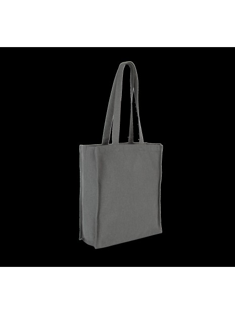 KIMOOD Sac shopping rectangulaire K-loop iron grey jhoot personnalisable