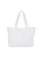 KIMOOD Grand sac shopping K-loop white jhoot personnalisable