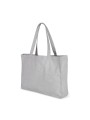 KIMOOD Grand sac shopping K-loop oxford grey jhoot personnalisable